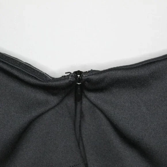 NWT Lane Bryant Off Shoulder Dress Black Scuba Plus Size 22 H10674 - Picture 10 of 12